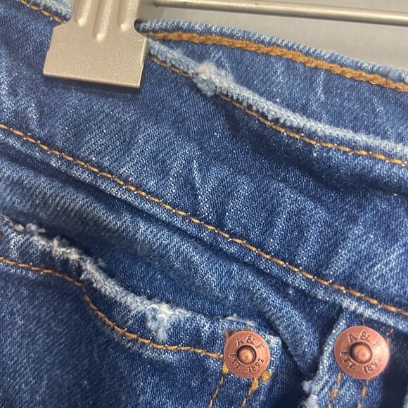 Abercrombie & Fitch The '90s Relaxed Cutoff Short High Rise Shorts Women 28 / 6 - Picture 6 of 10
